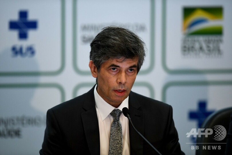ブラジル保健相が辞任、コロナ対策で大統領と対立 就任から数週間
