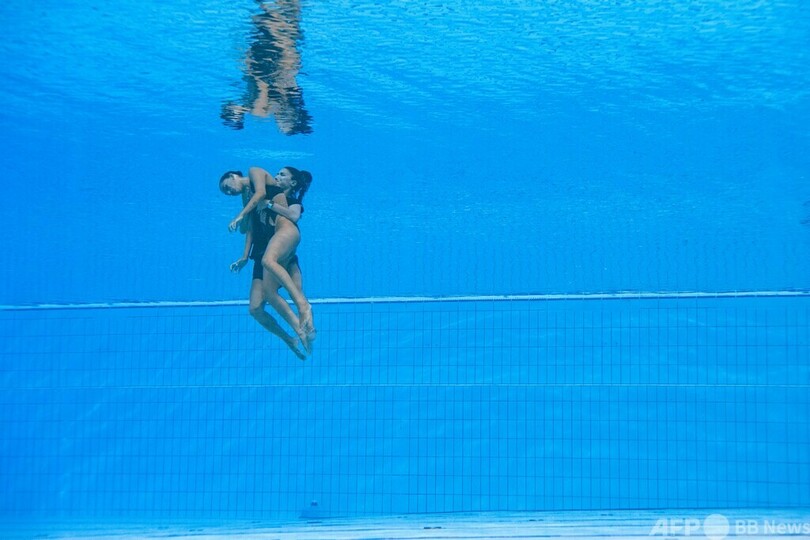 失神の米AS選手、救出時の写真に「美しい」とコメント