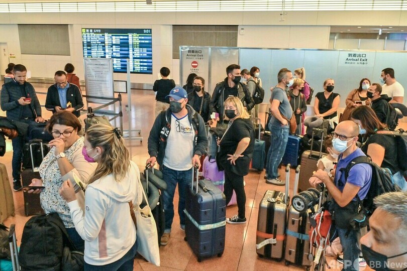 訪日「夢かなった」 外国人の個人旅行、2年半ぶり再開