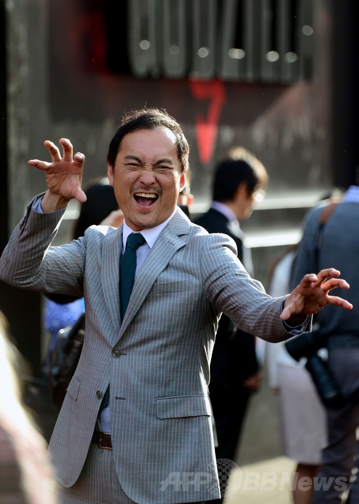 ハリウッド版「ゴジラ」、プレミア上映に渡辺謙ら