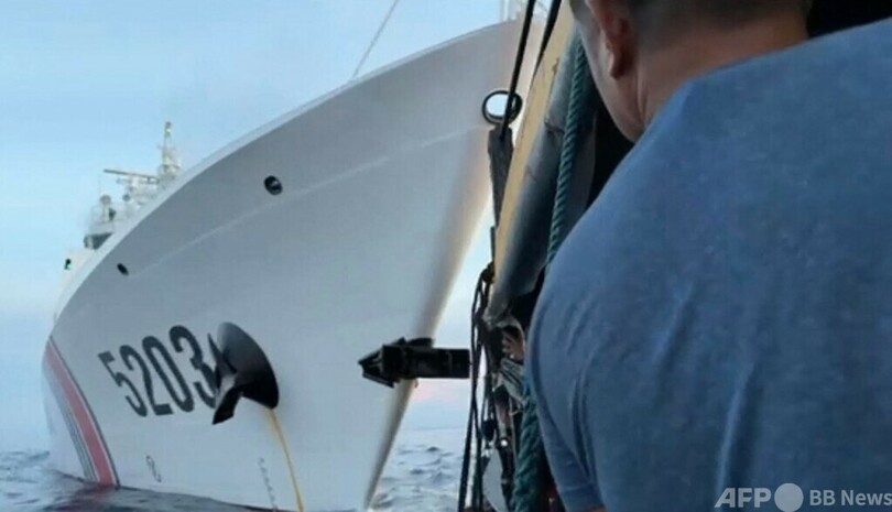 フィリピン、中国大使呼び出し 南シナ海の船衝突で