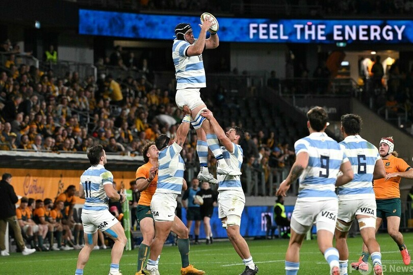 アルゼンチンがまたも豪破る ラグビーチャンピオンシップ