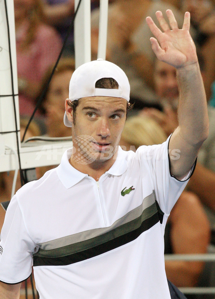 ガスケ ツォンガとのフランス勢対決を制し準決勝進出、ブリスベーン国際