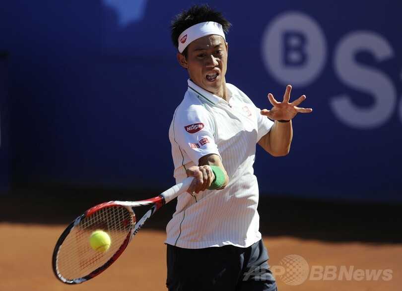 錦織がツアー5勝目、バルセロナ・オープン