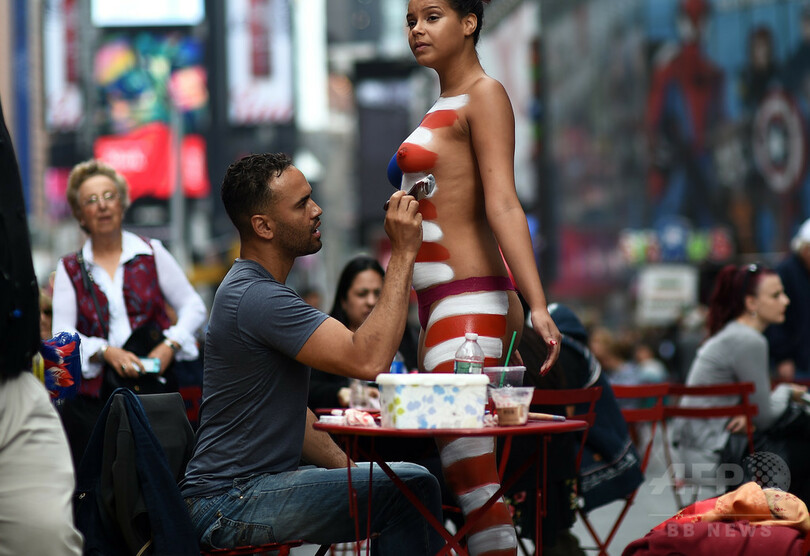 タイムズスクエアで見かけたパフォーマーたち