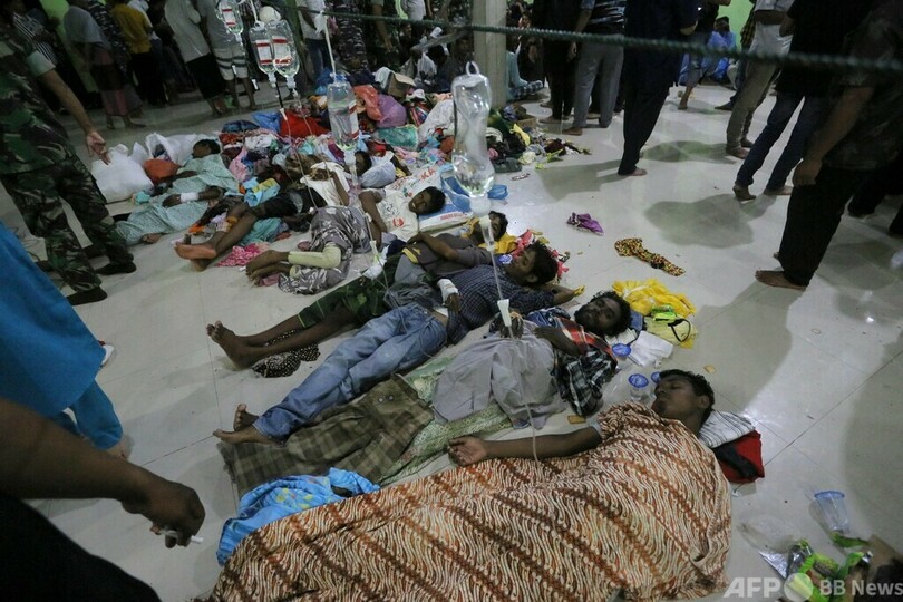 ロヒンギャ難民、さらに185人がインドネシア漂着 衰弱した子も