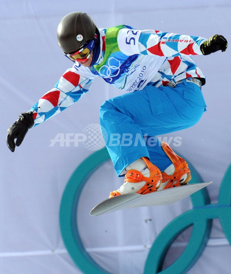 ウェスコットが男子スノーボードクロス連覇、バンクーバー冬季五輪