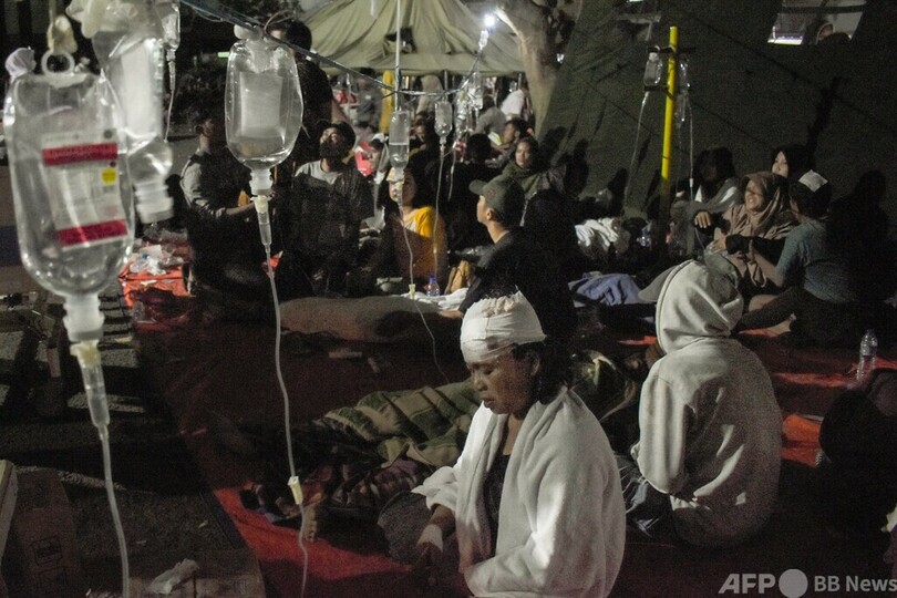 インドネシア地震、死者162人に 地元州知事と当局者明かす