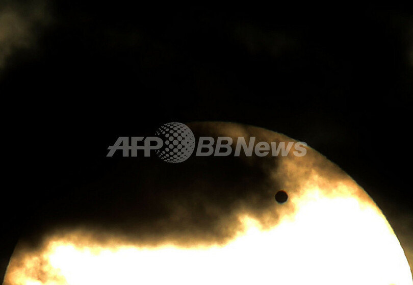 金星の太陽面通過、世界各地で観測