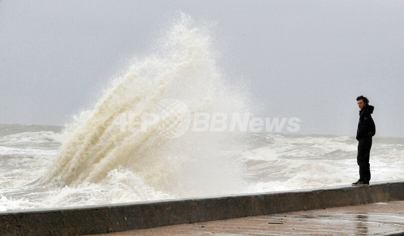 フランス・ベルギーで暴風雨