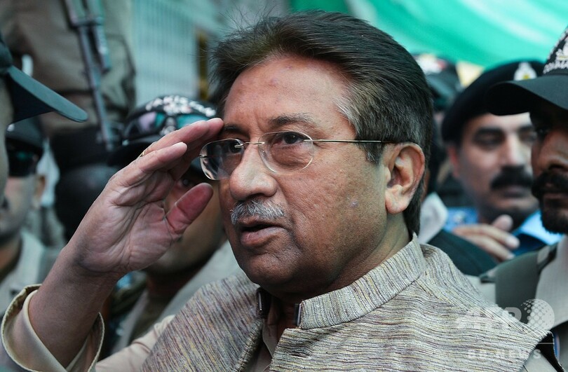 パキスタン裁判所、ムシャラフ元大統領に死刑判決