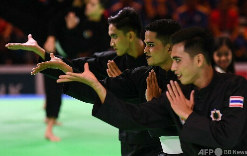 【今日の1枚】化粧も抜かりなく 伝統武術プンチャック・シラット