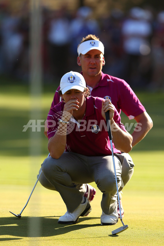 2日目終えて米国選抜がリードを広げる、ライダーカップ