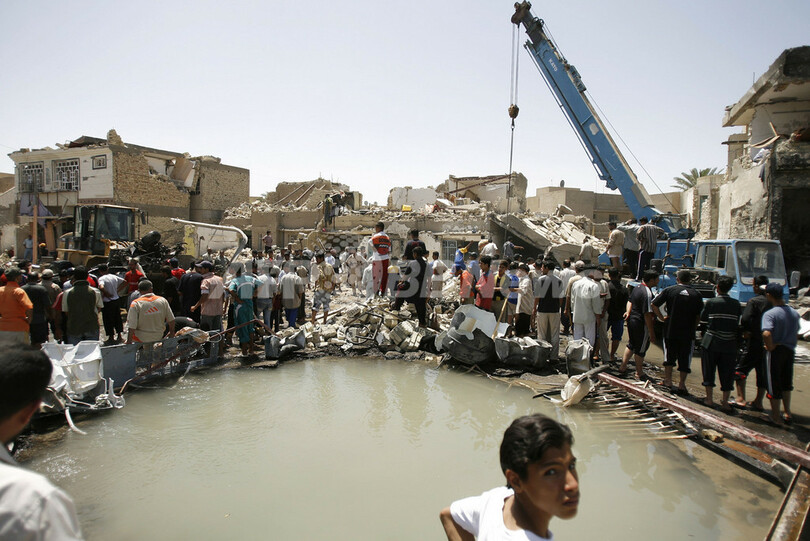 バグダッドでトラック爆弾が爆発、24人死亡、39人負傷