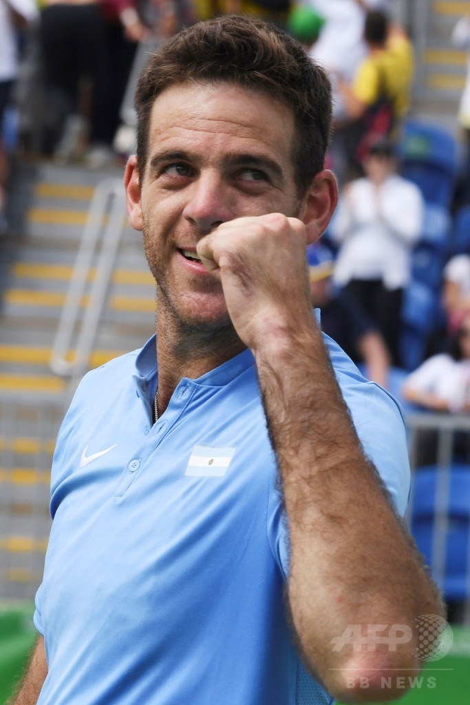 デルポトロがリオ五輪準々決勝へ、ダニエル太郎を破る