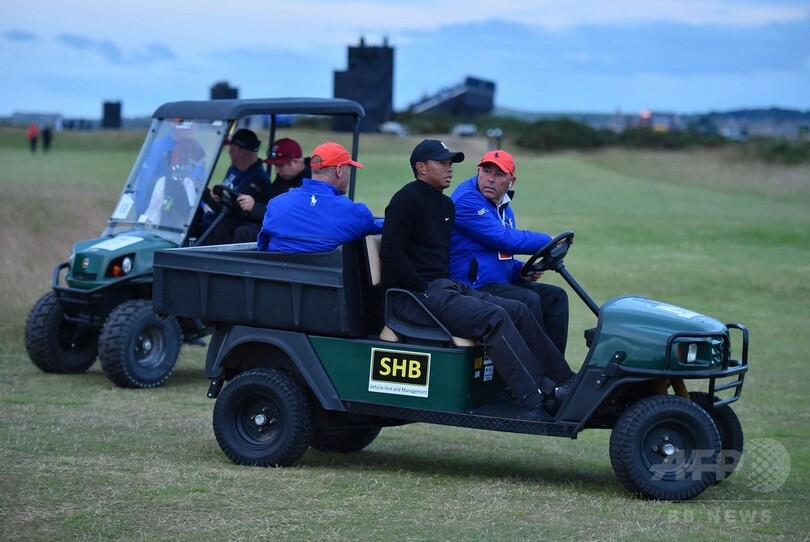 ウッズ、メジャー2戦連続の予選落ちが濃厚に 全英オープン