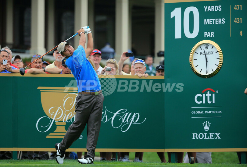 初日フォアボールの組み合わせ発表、松山はスコットとペア プレジデンツ杯