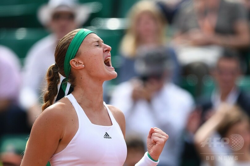 前回女王ムグルサが涙、全仏OPの「敬意欠く」観客に嘆き