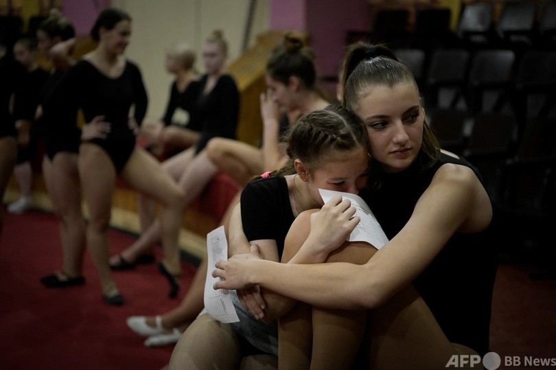 【今日の1枚】不安と緊張の受験者たち、モスクワのサーカス大学