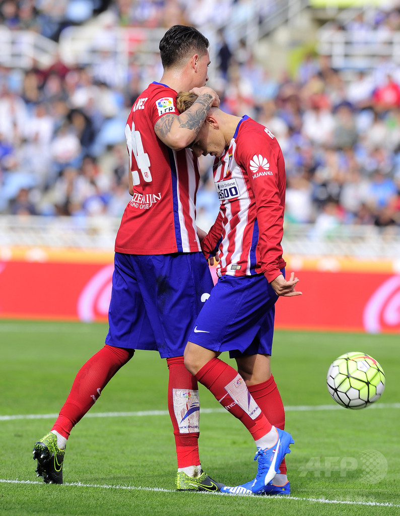 アトレティコ、退場者を2人出したソシエダを退ける