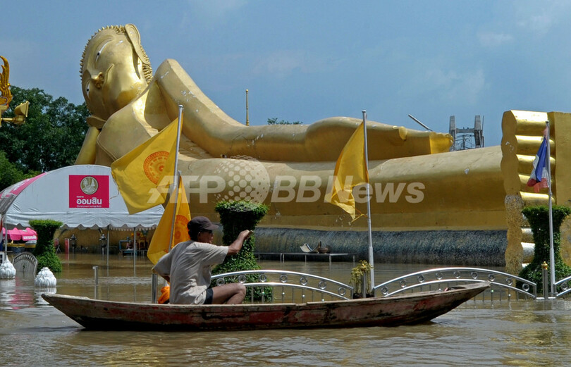 タイ・アユタヤなどで大雨による洪水