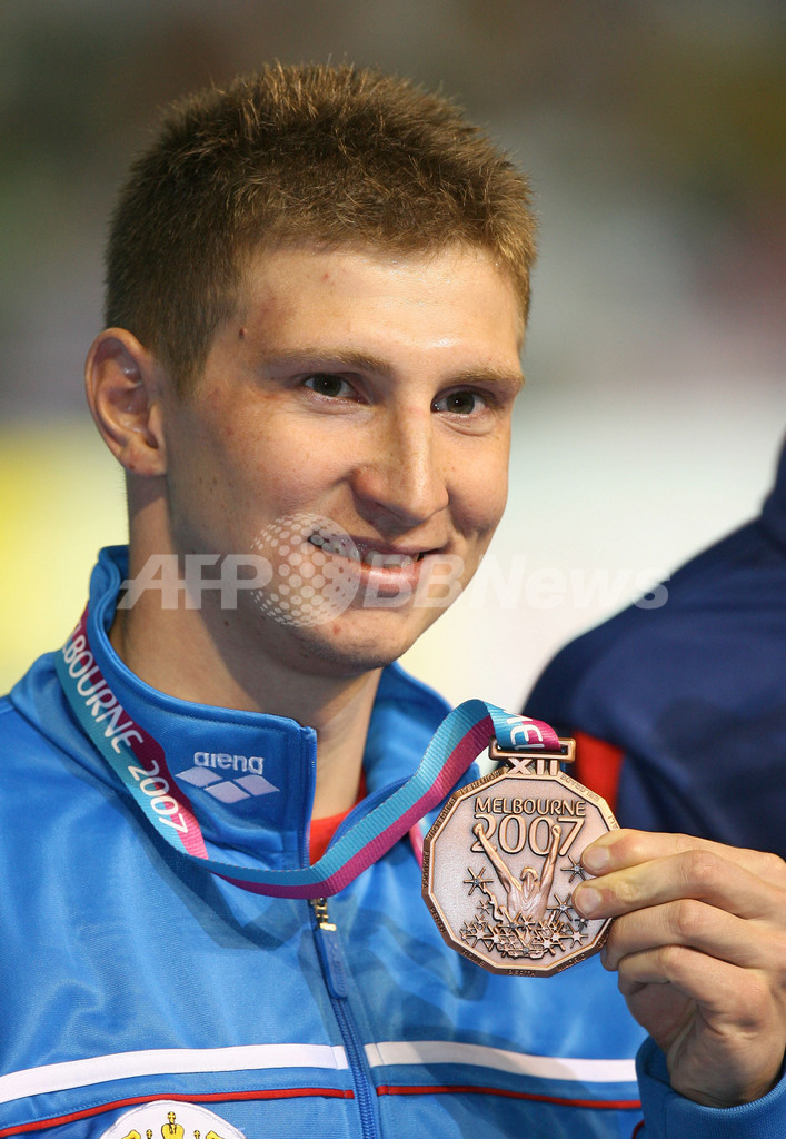 ＜第12回世界水泳選手権＞競泳、フェルプス 男子200メートルバタフライ・決勝で世界記録を更新し3個目の金メダル獲得 - オーストラリア