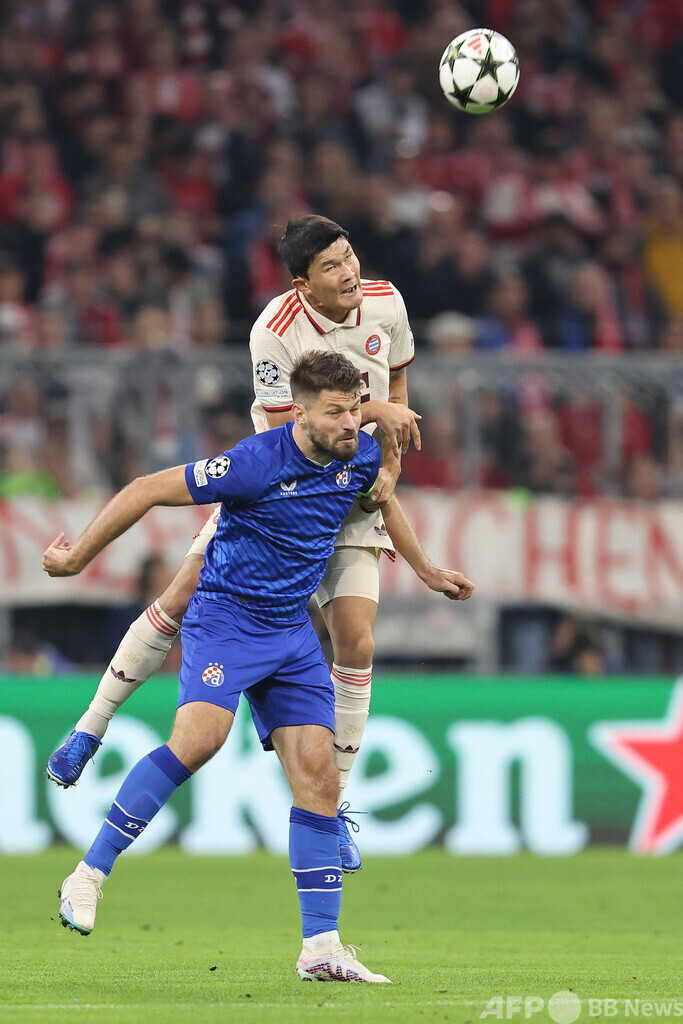 バイエルンがCL新の9ゴール大勝 ケイン4発などでザグレブ下す