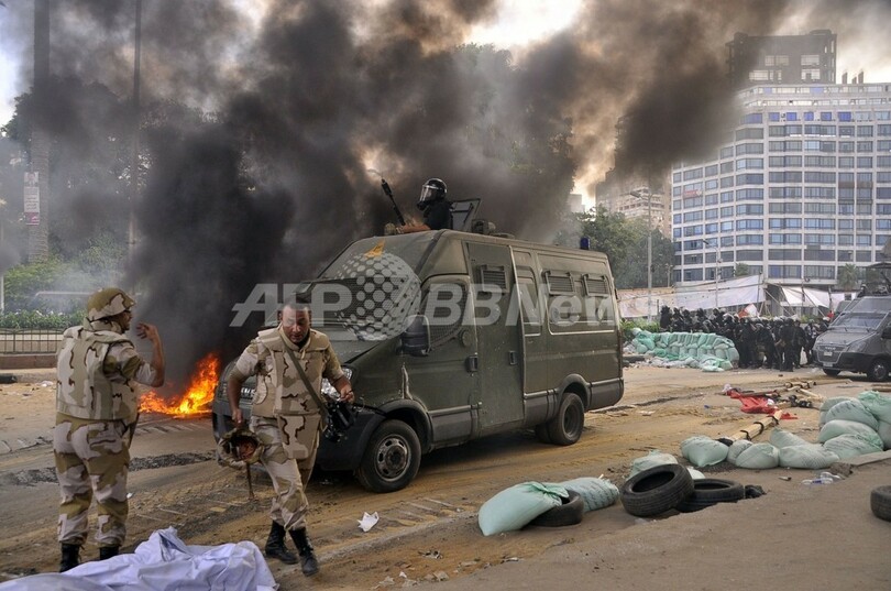 【写真特集】モルシ派強制排除で混乱拡大、エジプト