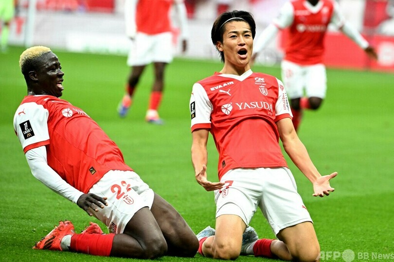 中村敬斗が4戦連続ゴール 好調スタッド・ランスの勝利貢献