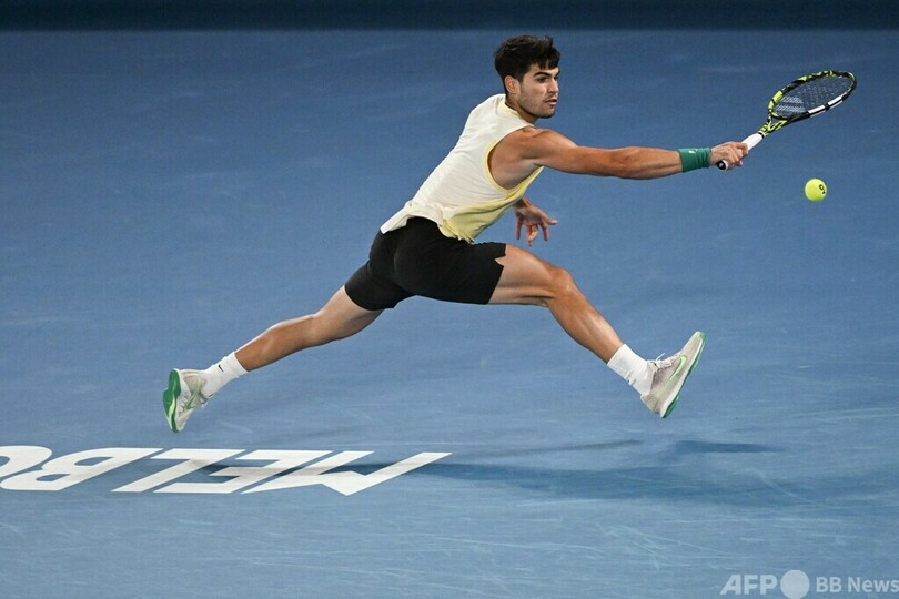 ズベレフがアルカラス撃破で4強入り 全豪OP