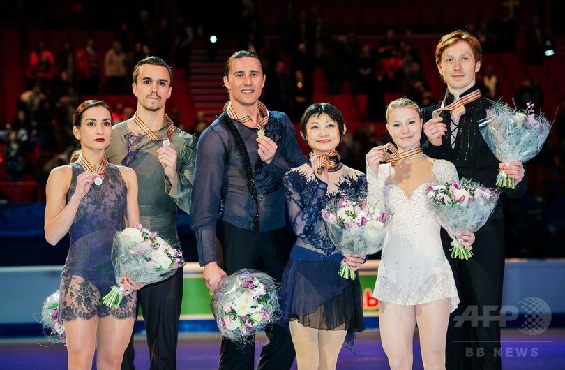 川口組がペア制覇、ロシア勢が表彰台独占 フィギュア欧州選手権