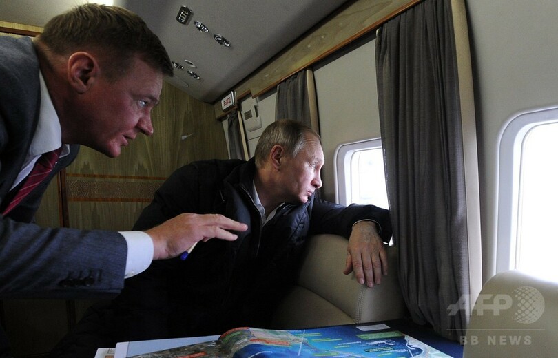 プーチン露大統領クリミア視察、併合から2年