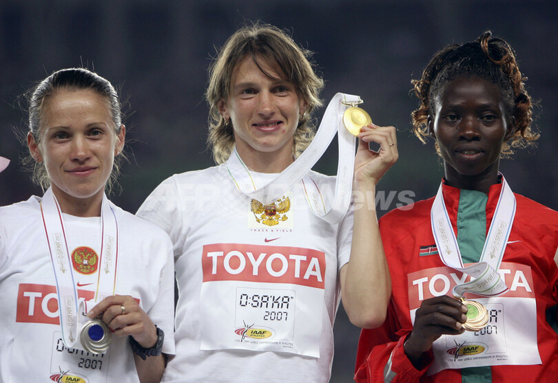 ボルコワ 女子3000メートル障害で優勝を飾る