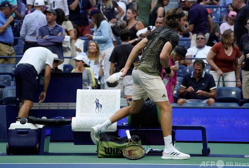 全米OP3回戦敗退のチチパス、トイレ休憩の正当性を改めて主張