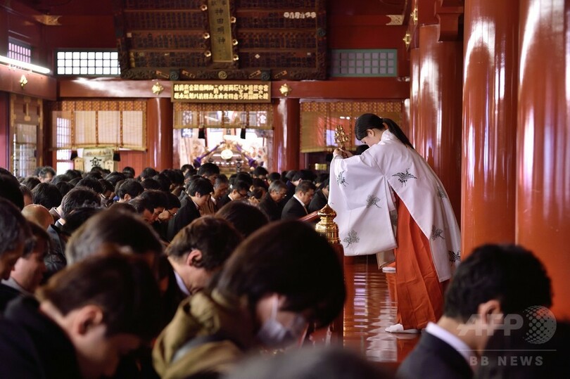 願うは商売繁盛、仕事始めの参拝 神田明神