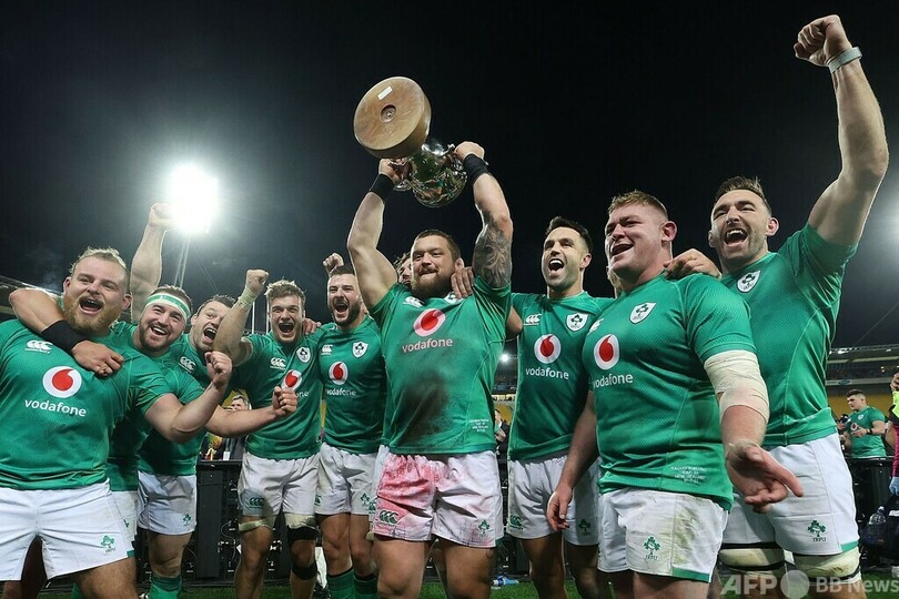 アイルランドがNZ破る、敵地でシリーズ勝ち越しの快挙