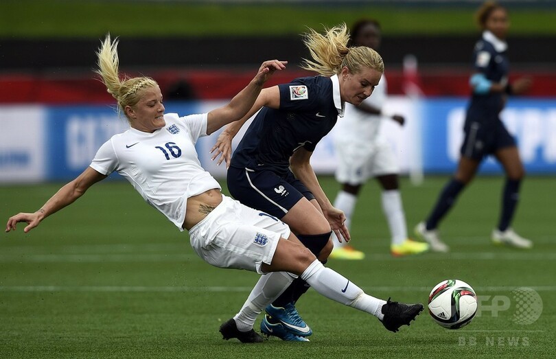 ルソメの得点でフランスがイングランド下す、女子サッカーW杯