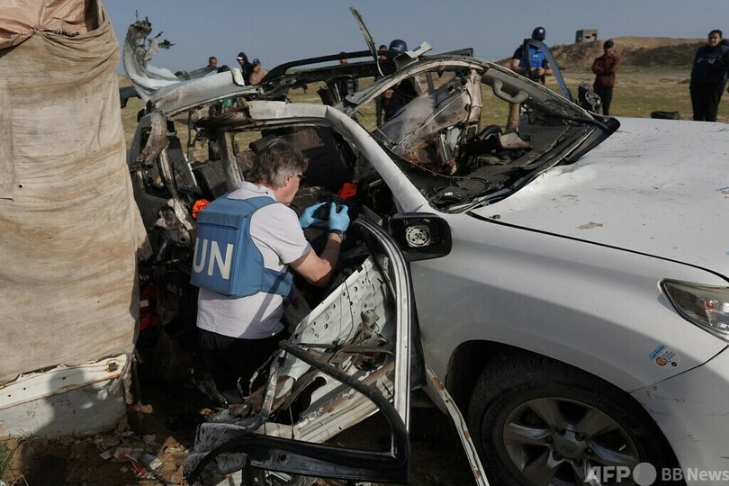 慈善団体職員死亡で攻撃認める イスラエル大統領