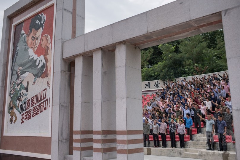 虐殺の復讐を誓う 北朝鮮の人々 朝鮮戦争がテーマの信川博物館 写真19枚 国際ニュース Afpbb News 虐殺の復讐を誓う 北朝鮮の人々 朝鮮戦争がテーマの信川博物館 写真19枚 国際ニュース Afpbb News