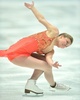 演技に臨む米国のアシュリー・ ワグナー（Ashley Wagner、2013年10月5日撮影）。(c)AFP/KAZUHIRO NOGI