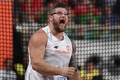 第17回世界陸上ドーハ大会、男子ハンマー投げ決勝に臨むポーランドのパベウ・ファイデク（2019年10月2日撮影）。(c)Kirill KUDRYAVTSEV / AFP