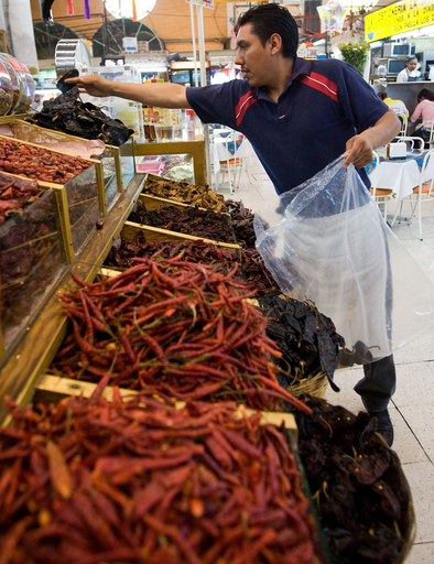メキシコの食料市場
