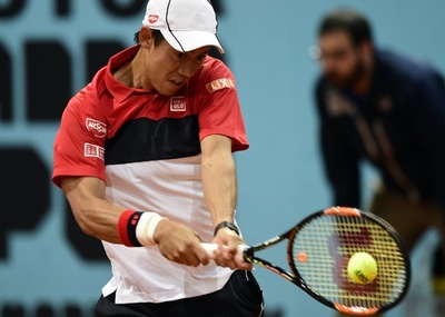 錦織がフルセットで初戦を突破、マドリード・オープン