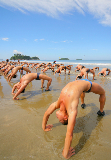 韓国軍特殊部隊の訓練風景