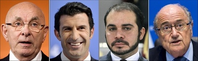 FIFA次期会長選、ブラッター会長の対抗馬は3人に