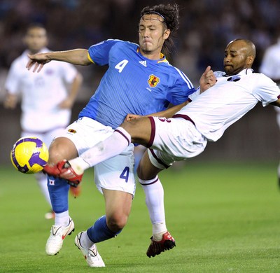 日本 カタールと引き分ける、W杯予選