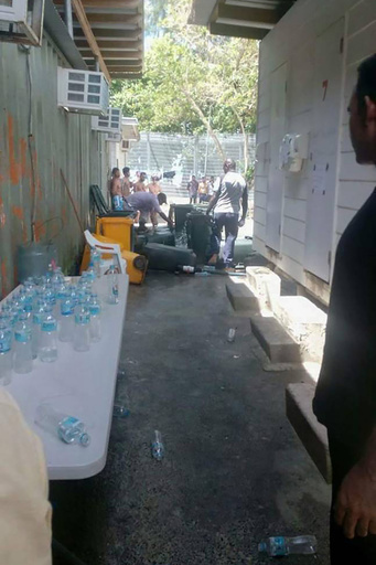 豪がPNGに設置し物議醸した難民収容施設、PNG当局が破壊