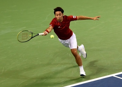 日本の植田監督、デ杯プレーオフは「錦織の出場がカギ」 