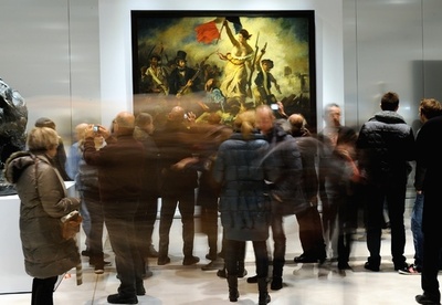 巨匠ドラクロワの「自由の女神」、落書きされる フランス