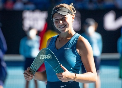 アニシモバ、激闘の末に前哨戦V 全豪OPへ大きな弾み